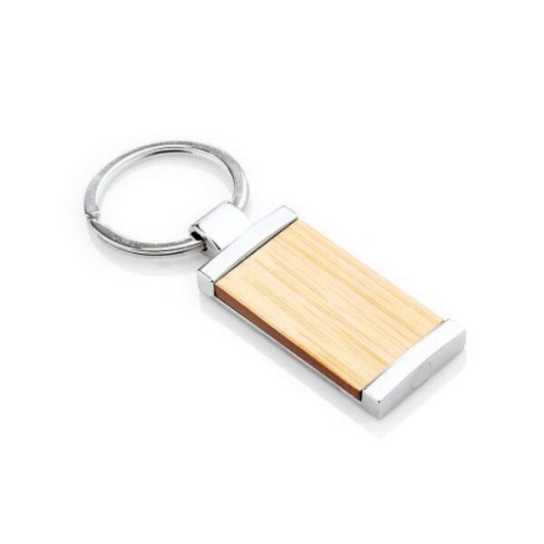 Llavero Tommy en Forma de Rectangulo Metalico