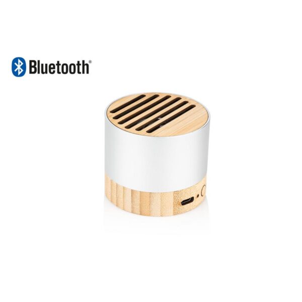 Altavoz Bluetooth en bambú New Tipo-C