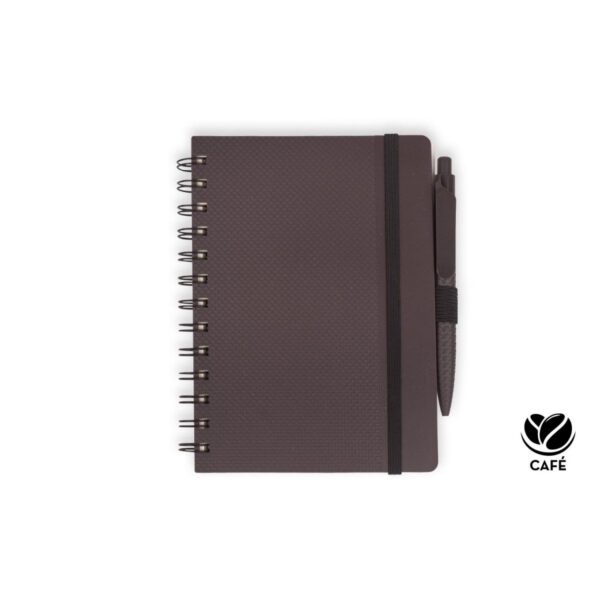 Libreta argollada 'doble O' Coffee 70 Hojas Rayadas