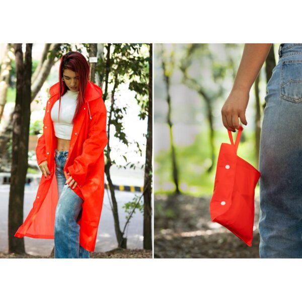 Capa Impermeable Para Lluvia Rain Hecho Con PEVA