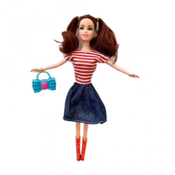 Muñeca Fashion Clare Con Accesorios de Bolso