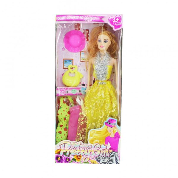 Muñeca Mordern Lovely Style En Plastico