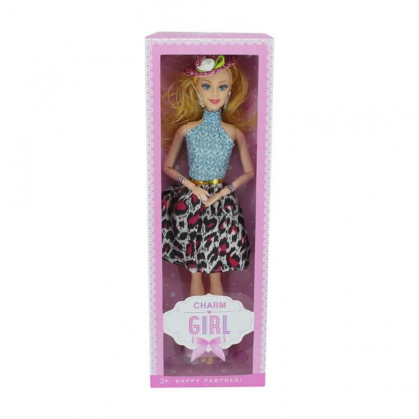 Muñeca Fashion Moda Antonia En Plastico