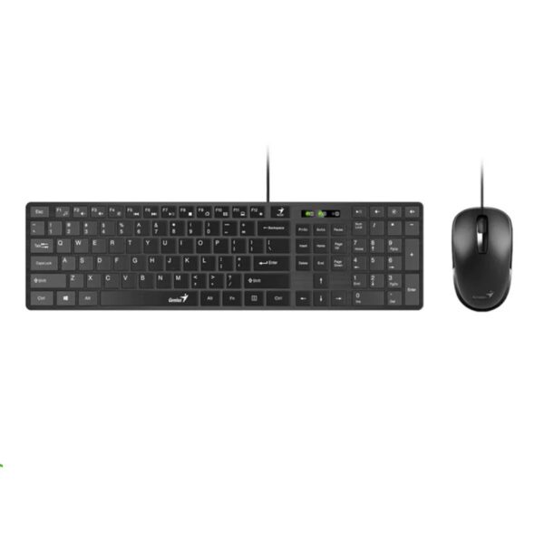 Combo Teclado GENIUS + Mouse SlimStar C126 Alambrico USB