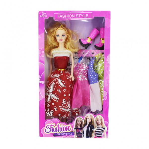 Muñeca Itzel Moda Con Accessorios Plastico