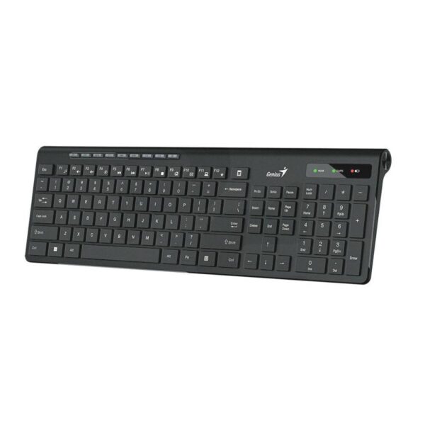 Combo Teclado Slim 8230 Inalambrico Negro