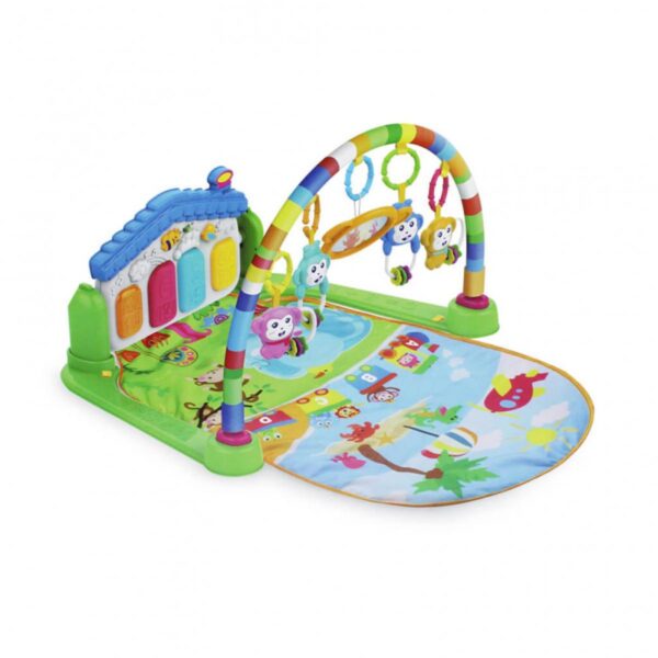 Gimnasio Para Bebes Con Sonido Sonajeros Plastico
