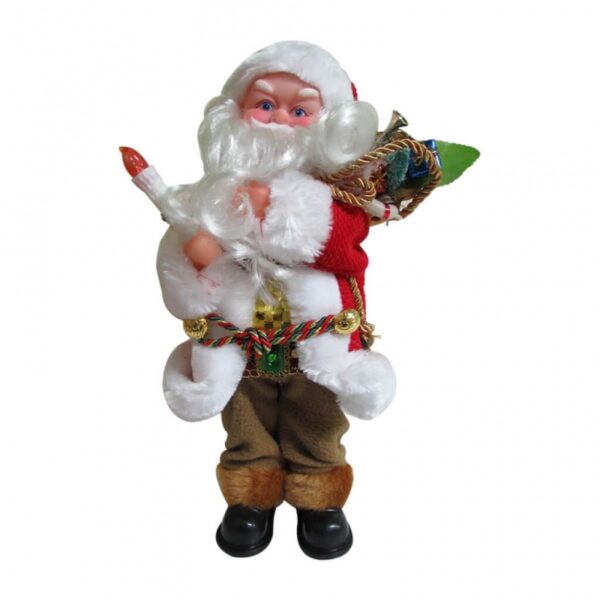 Muñeco De Papa Noel Berlin Con Movimiento Y Sonido