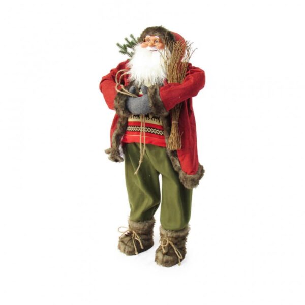 Muñeco de Papa Noel Navideño Grande en Plastico