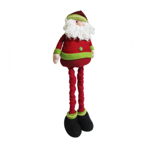 Muñeco Navideño Con Piernas Extensibles