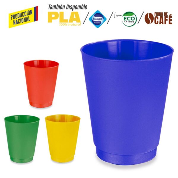 Vaso Arrow En Polipropileno Diseño Sencillo