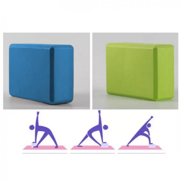 Cubo para Yoga SportFiness en Eva de Alta Densidad