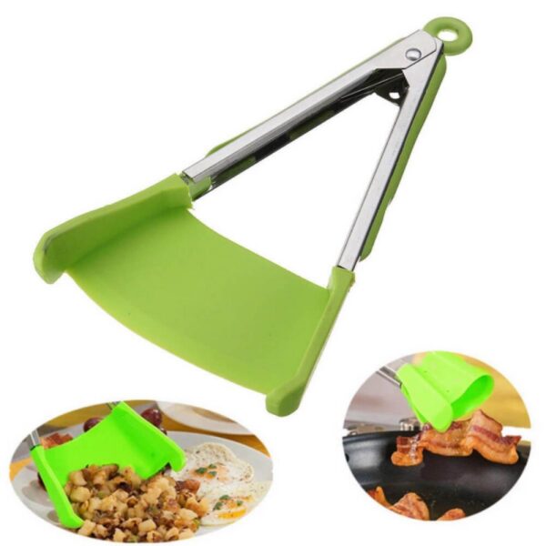 Espatula en Silicona con Pinza para Cocina