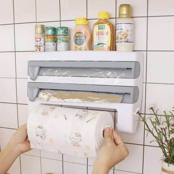 Dispensador Porta Rollos para Cocina