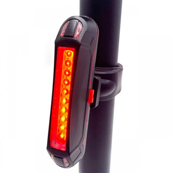 Luz Recargable para Bicicleta con Cable Usb