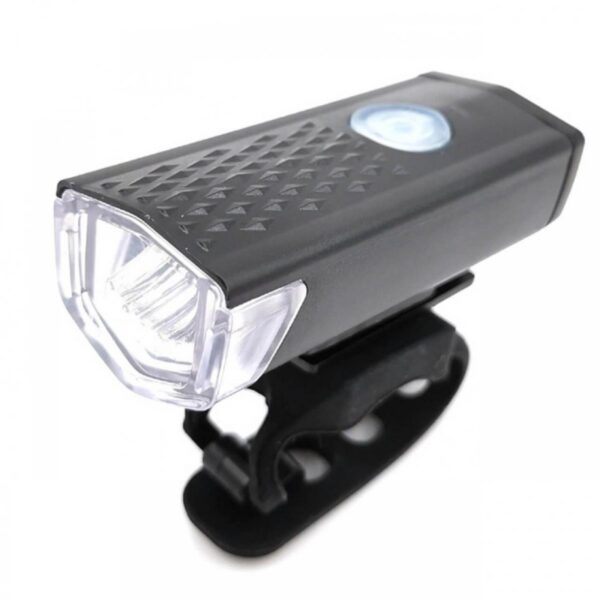 Luz Recargable para Bicicleta Elaborada en Plastico