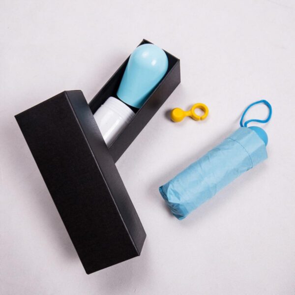 Sombrilla Capsula 6 Cascos con Mango Plastico