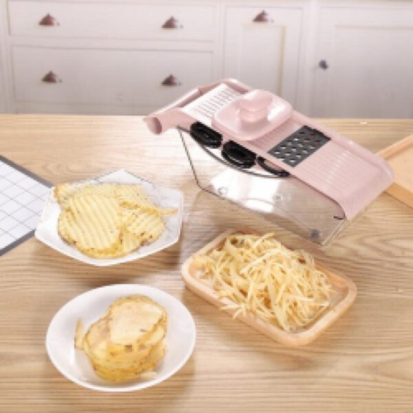 Ayudante de Cocina 5 Cuchillas Intercambiables Plastico