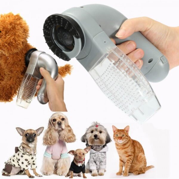 Cepillo Aspiradora Electrico de Pelo para Mascotas