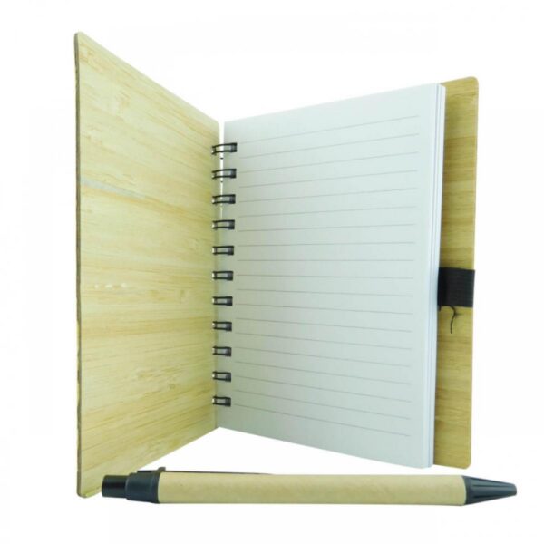 Agenda Libreta Bambú Hoja Rayada