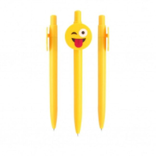 Esfero Boligrafo Emoji Lengua Estampado el Clip