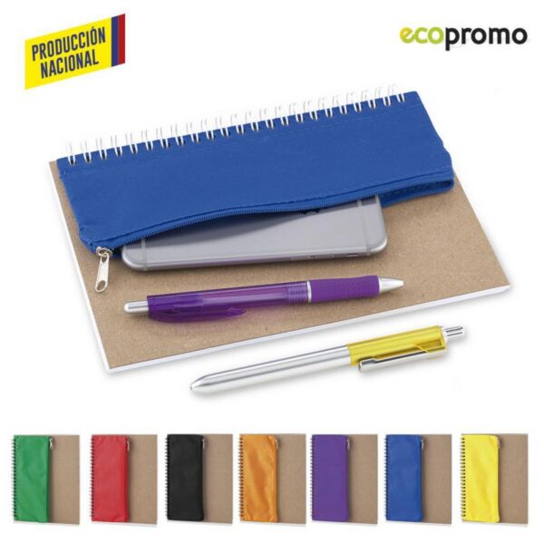 Libreta con Portalapices 70 Lapices