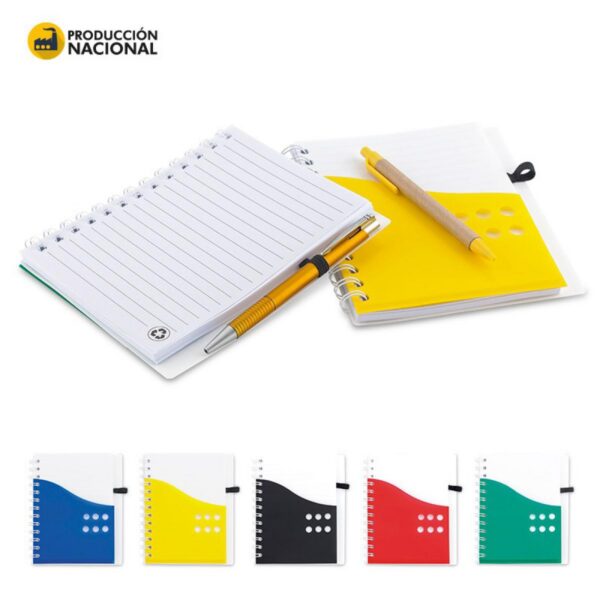Cuadernillo Libreta Dots 80 hojas en Polipropileno