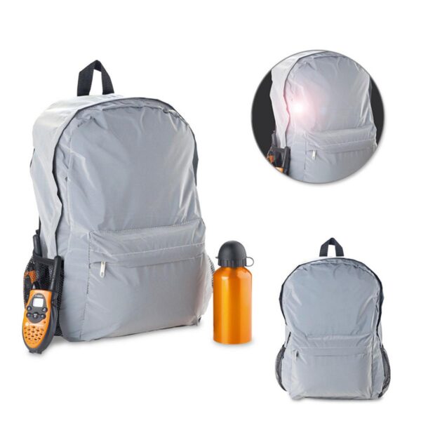 Maleta Maletin Morral Backpack Reflectivo en Poliester