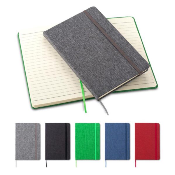 Libreta Cedric Cubierta en Tela 96 Hojas Rayadas