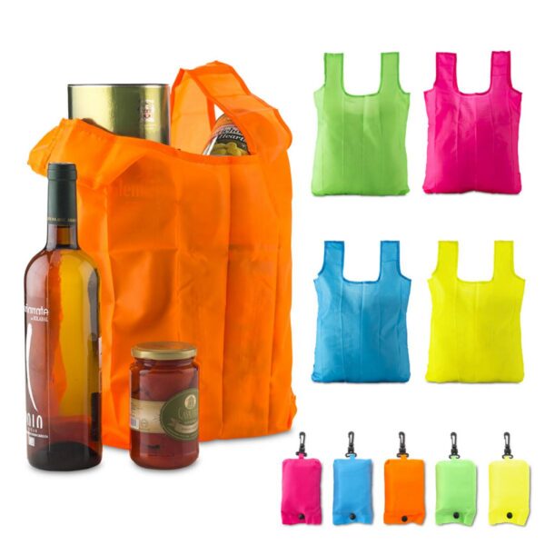 Bolsa Plegable Neon Emma Estuche Poliester Para Cargar
