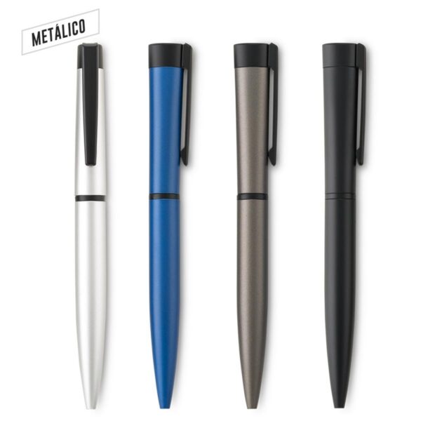 Esfero Boligrafo Petrus Metalico Sistema Twist