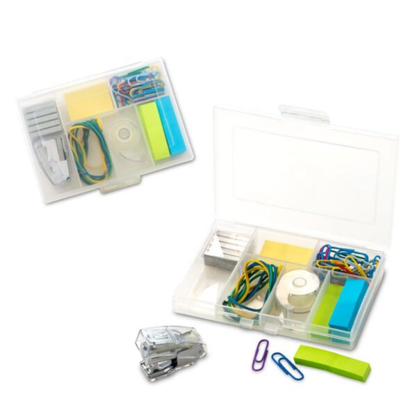 Set de Escritorio Office Cosedora Ganchos Clips