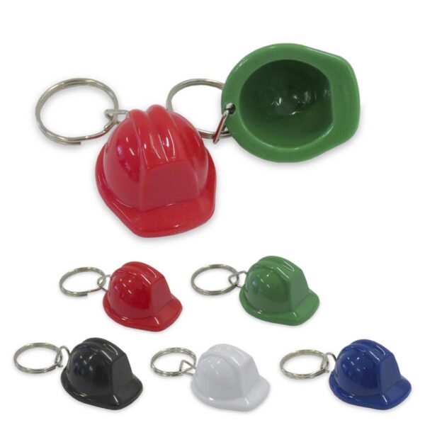 Llavero en forma de Casco con argolla