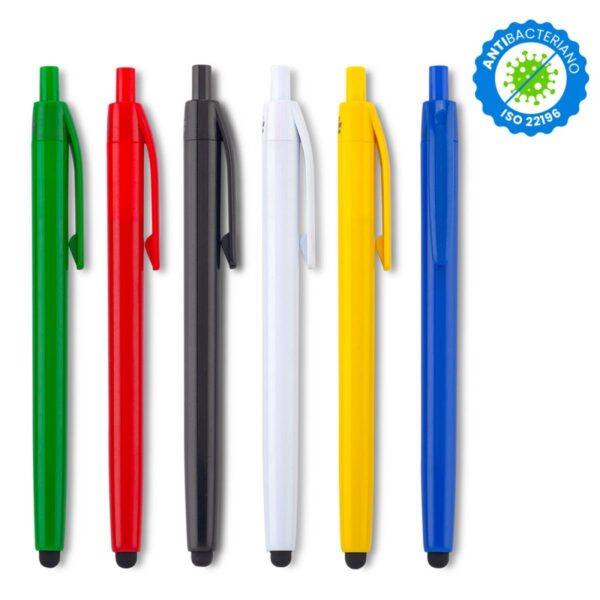 Esfero Boligrafo Vinnie Stylus Antibacteriano en Plastico