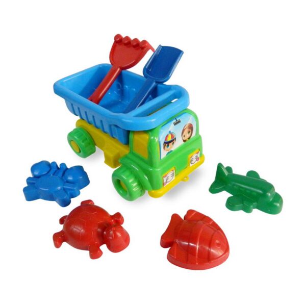 Juguete Camión Playero con 6 Accesorios