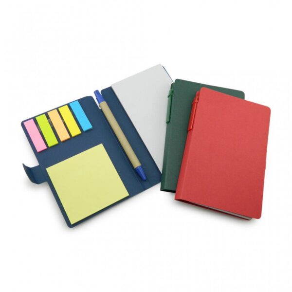 Agenda Libreta Incluye Esfero y Notas Adhesivas