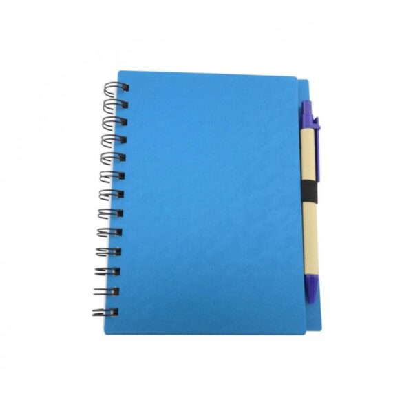 Libreta Agenda Ecológica 32 Con Boligrafo