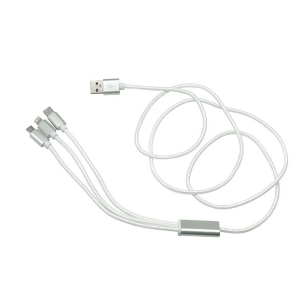 Cable Con Adaptador Madison Aluminio y Nylon