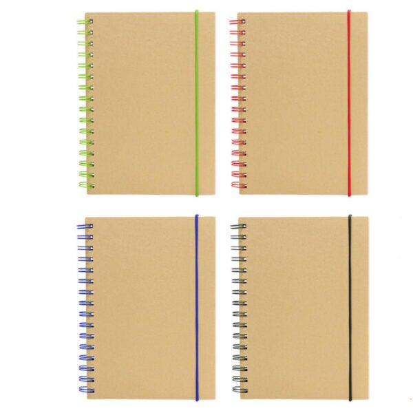 Libreta Iberica 70 Hojas Blancas con banda elástica