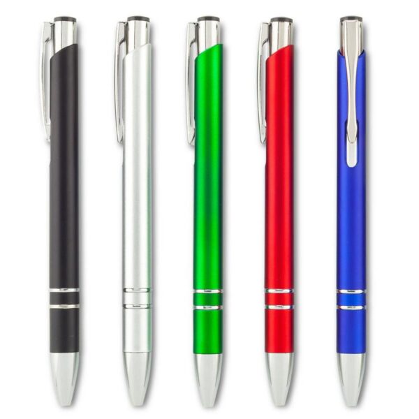 Esfero Boligrafo Plastico Aston Mate Clip Metalico