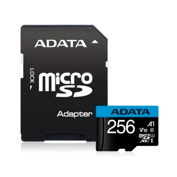 ADATA Tarjeta Micro SD De Memoria Premier Adaptador 256GB