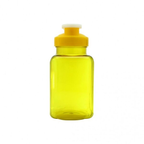Botella Botilito Cuadrado Doble Tapa Solo Liquidos Frios
