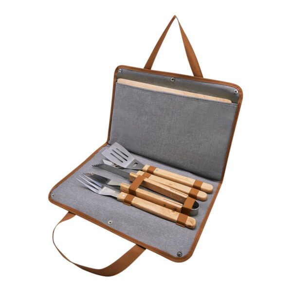 Set de Bbq Molt Incluye tabla de madera
