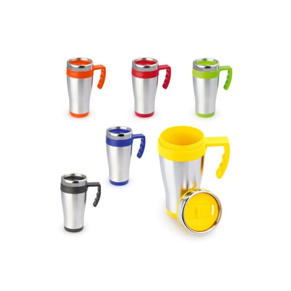 Mug Pocillo Viajero Spike 450 Ml / 16 Oz