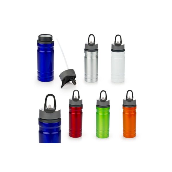 Temo Botella Aluminio Double Action 750ml Tapa Rosca
