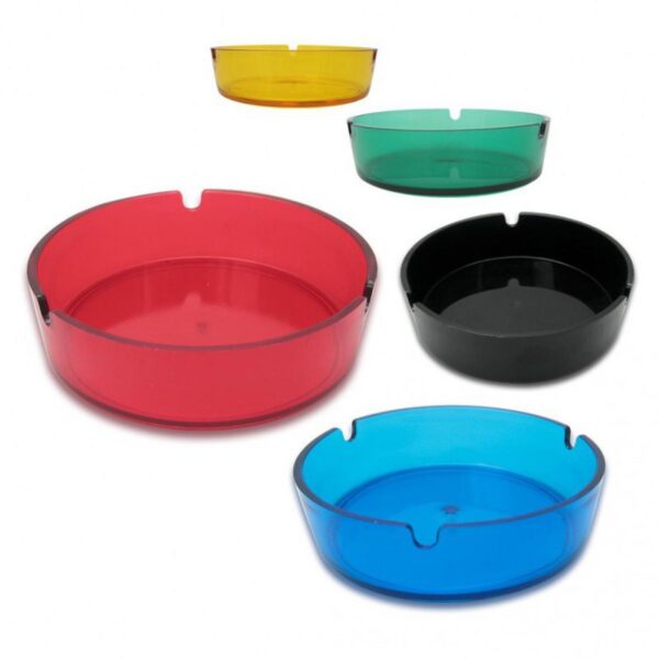 Recipiente Cenicero en Plastico
