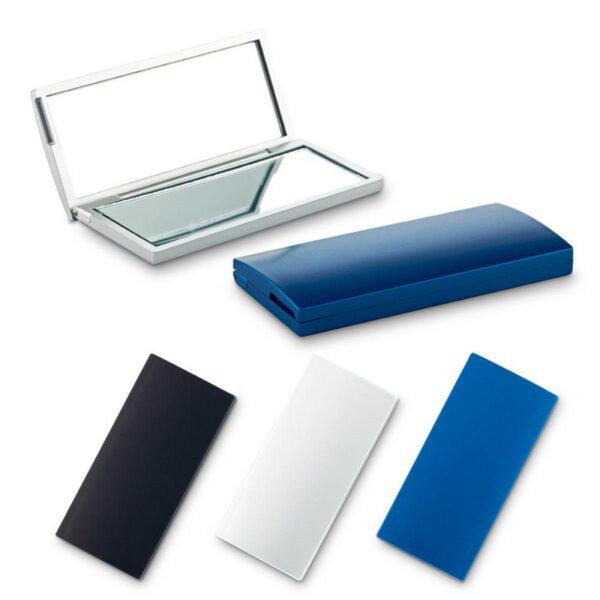 Mini Espejo Rectangulas Doble Steffi Con Aumento