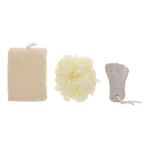 Kit de Baño Adri 2 esponjas Piedra y Algodón