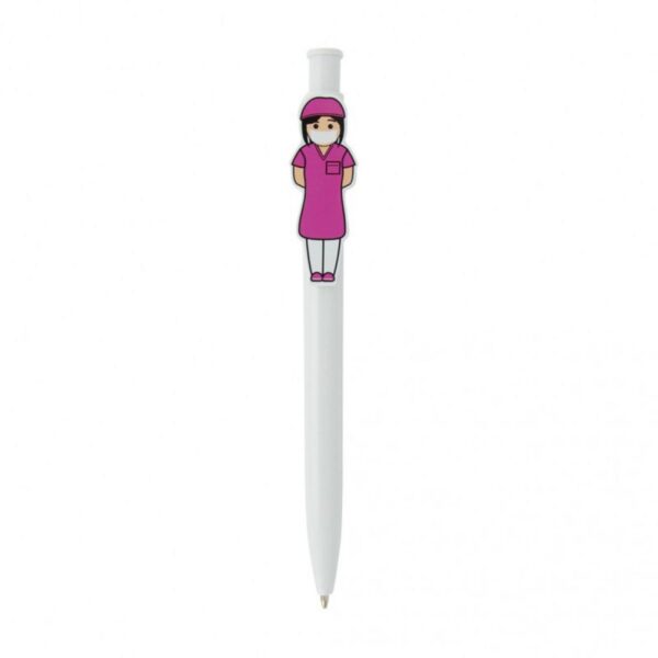 Esfero Boligrafo Medic Plastico Brillante Retractil