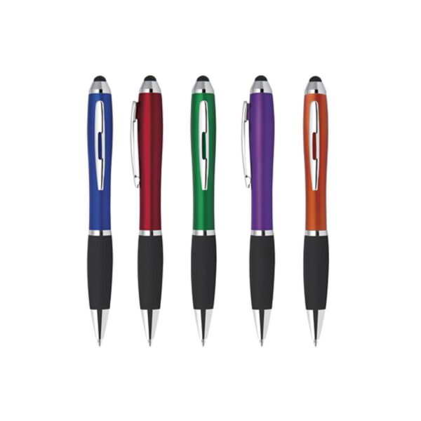 Boligrafo Manchester Stylus Metalizado twist touch